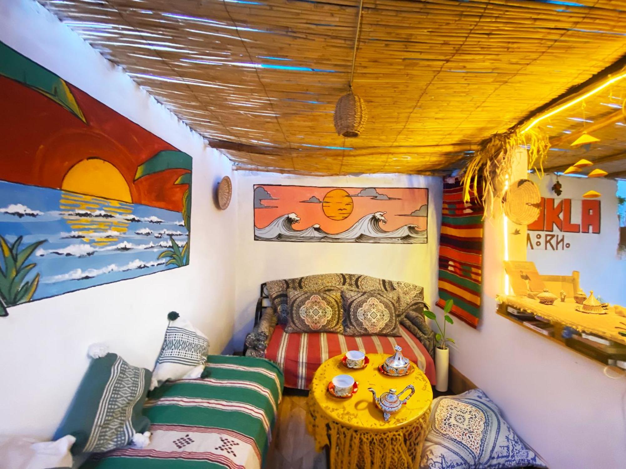 Bright Wave Surfhouse Tamraght Exterior foto